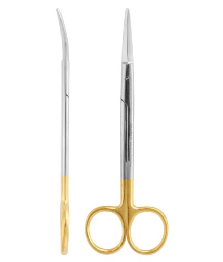 SSCSTC5052 TC,Tungsten Carbide Eğri Cerrahi Makas Metzenbaum 15Cm