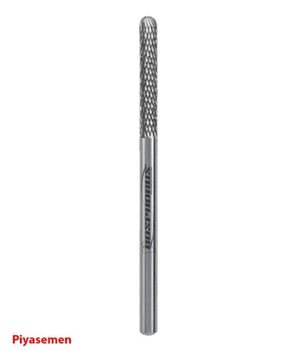 HBCC364RMX Piyesemen Tungsten Karbit Yuvarlak Bitim Silindir, Laboratuvar Frez