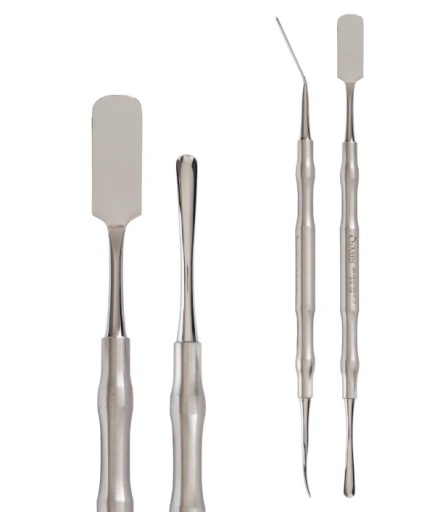 QRAS2H166 Doğrusal Oval/Dikdörtgen Periost Elevatörü PRICHARD 10Mm/4,5Mm 19,5Cm