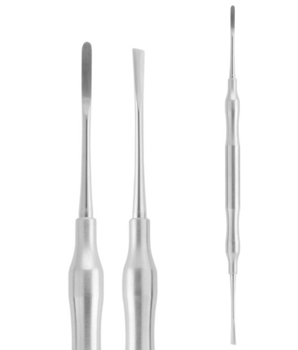 QRAS2H177 Doğrusal Oval/Keski Periost Elevatörü HOWARD 2,5Mm/2,5Mm 19Cm