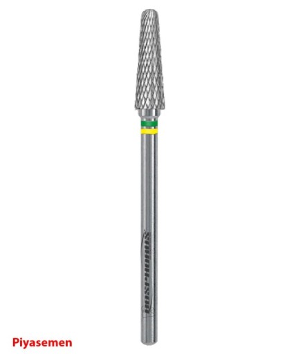 HBCC79DX Piyesemen Tungsten Karbit Yuvarlak Bitim Konik, Laboratuvar Frez