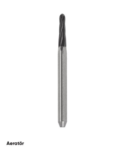 FBCF282K Aeratör Tungsten Karbit Yuvarlak Bitim Konik, Bitirme Frez