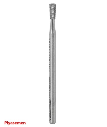 HBCC137MX Piyesemen Tungsten Karbit Ters Konik, Laboratuvar Frez