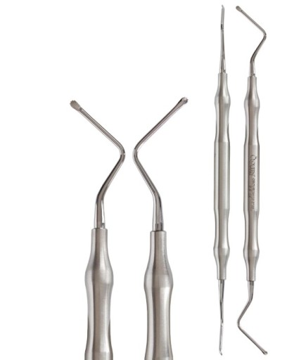 QBCUR2H120 Z Açılı, Lucas Cerrahi Küret LUCAS 1R/1L 18,5Cm