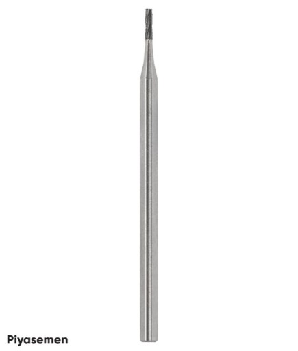 HBCB21 Piyesemen Tungsten Karbit Düz Bitim Silindir, Cerrahi Kemik Kesici Frez