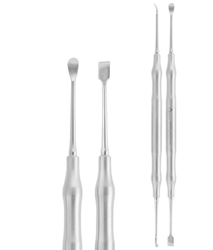 QRAS2H169 Doğrusal Oval/Dikdörtgen Periost Elevatörü HOWARTH 5Mm/4,5Mm 18,5Cm