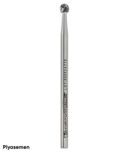 HBCB141A Piyesemen Tungsten Karbit Top Baş, Rond Cerrahi Kemik Kesici Frez