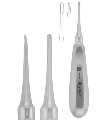 330-046-301 Düz Bien Elevatör Apical Fig 301 3Mm 16Cm