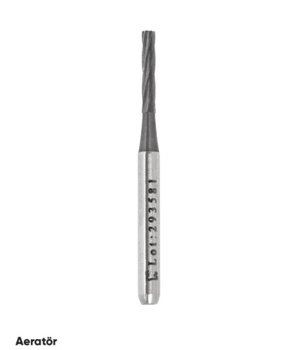 FBCB21L Aeratör Tungsten Karbit Düz Bitim Silindir Frez