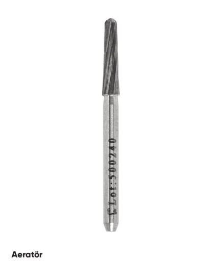 FBCF375R Aeratör Tungsten Karbit Yuvarlak Bitim Konik, Bitirme Frez