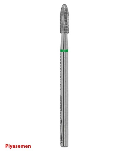 HBCC139QFX Piyesemen Tungsten Karbit Alev Uçlu, Laboratuvar Frez