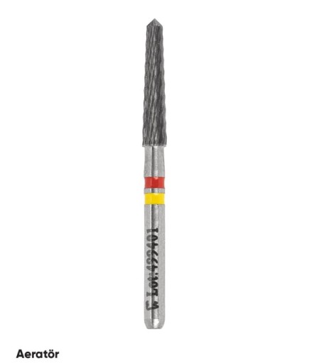 FBCF341DF Aeratör Tungsten Karbit Sivri Bitim Konik, Bitirme Frez