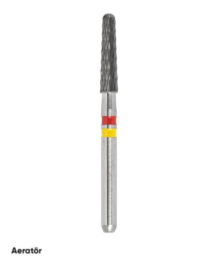 FBCF375RDF Aeratör Tungsten Karbit Yuvarlak Bitim Konik, Bitirme Frez