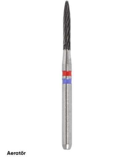 FBCF48LB Aeratör Tungsten Karbit Alev Uçlu, Bitirme Frez