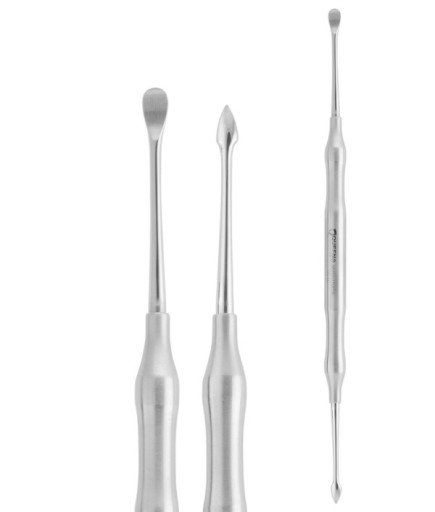 QRAS2H175 Doğrusal Oval/Ok Uç Periost Elevatörü BUSER 4,5Mm/4Mm 18,5Cm