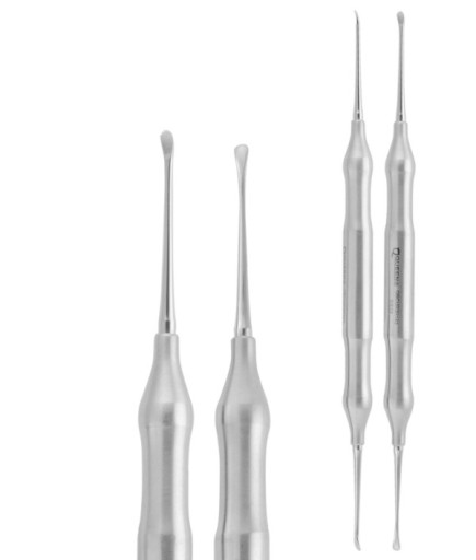 QBCUR3H143 Doğrusal, Lucas Cerrahi Küret LUCAS 2R/2L 18Cm