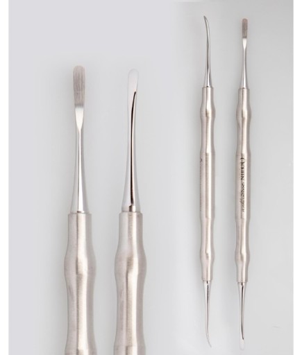 QRAS2H176 Doğrusal Oval/Oval Periost Elevatörü GOLDMAN-FOX 2,5Mm/3Mm 18Cm