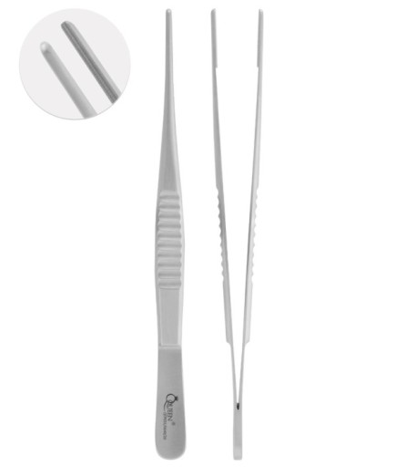 QTP031 Düz Atravmatik Penset Debakey 2Mm 15Cm