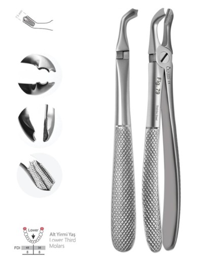 QEFLM101 Alt 20 Yaşlar Davyesi Fig. 79 7,5Mm 16,2Cm