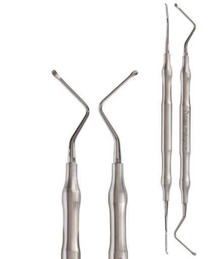 QBCUR2H103 Z Açılı, Lucas Cerrahi Küret LUCAS 1R/1L 18,5Cm