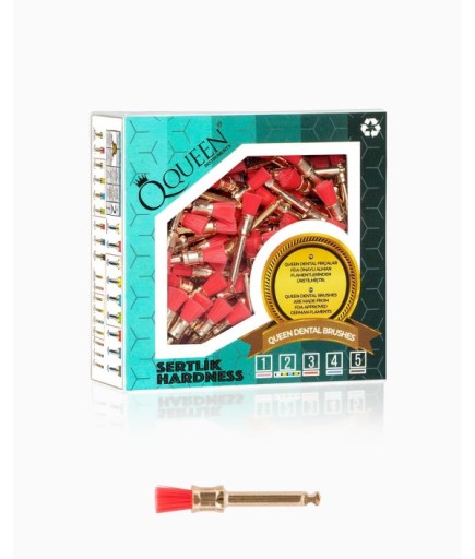 Q-PNK-5MM Pembe Çok Yumuşak (Sertlik:1) Polisaj Fırçası 5Mm