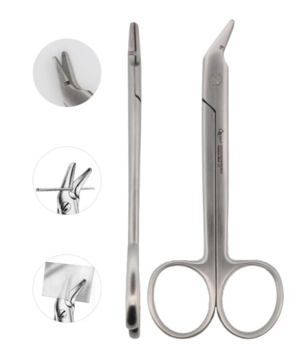 QSCSCR016 Kron Ve Tel Makası Universal 12Cm