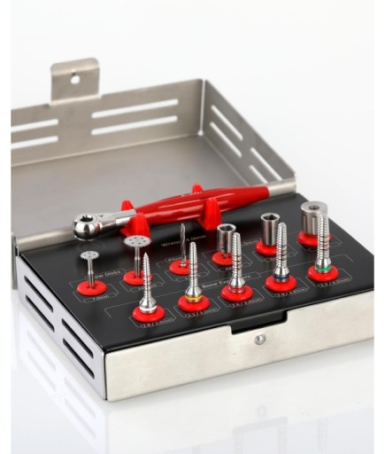 QSET12BEX003 Kemik Genişletme Frezi Bone Expender Set 12 Ad./Kaset