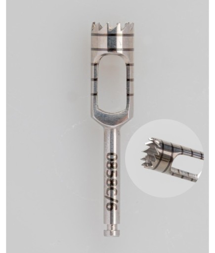 QTRPH007 Trefan Frez 6Mm 2,8Cm