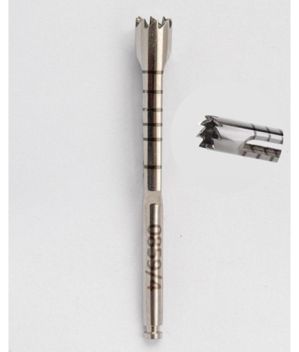 QTRPH012 Trefan Frez 4Mm Uzun 3,5Cm