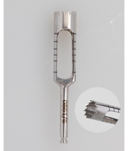 QTRPH013 Trefan Frez 6Mm Uzun 3,5Cm