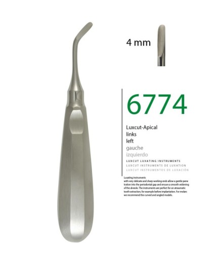 6774 Sol Lüxatör Elevatör LUXCUT 4Mm