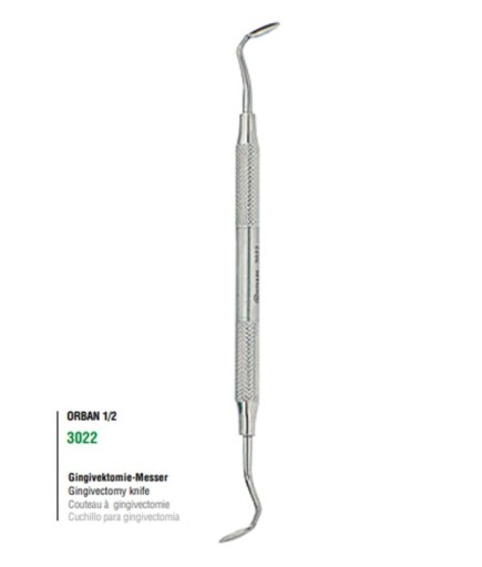 3022 Gingivectomy Bıçağı