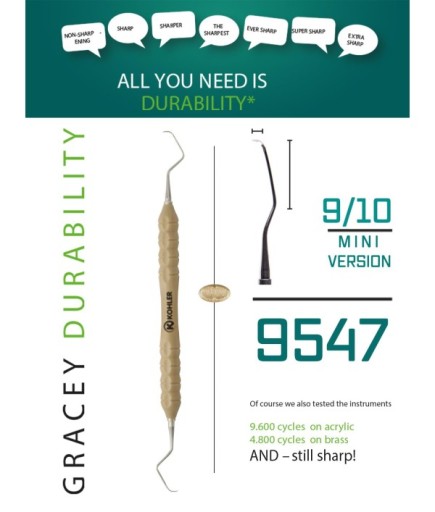 9547 Gracey Küret Mini Gracey Fig. 9/10