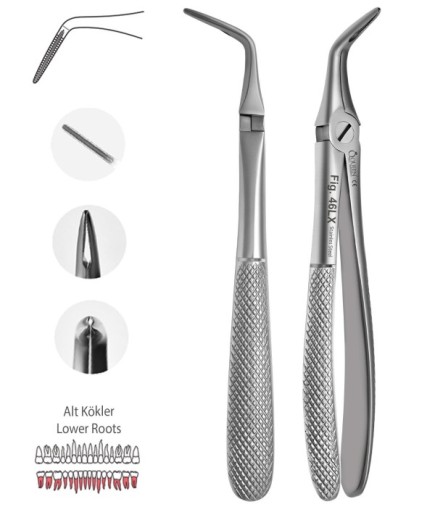 QEF232 Alt Kök Davyesi Fig. 46LX 2Mm 17,5Cm