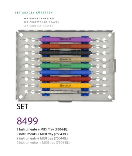 8499 Gracey Küret Seti