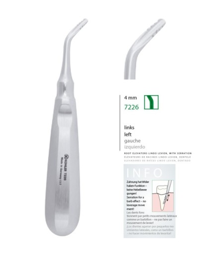7226 Sol Bien Elevatör LINDO-LEVIEN 4Mm