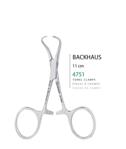 4751 Havlu Pensi Backhaus 11Cm