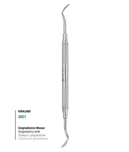 3021 Gingivectomy Bıçağı
