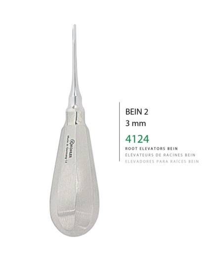 4124 Düz Bien Elevatör Bein 2 3Mm