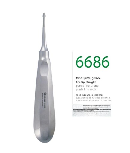 6686 Düz Ok Uçlu Elevatör Bernard