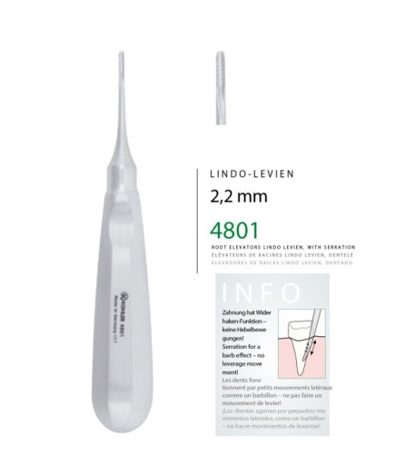 4801 Düz Bien Elevatör LINDO-LEVIEN 2.2Mm