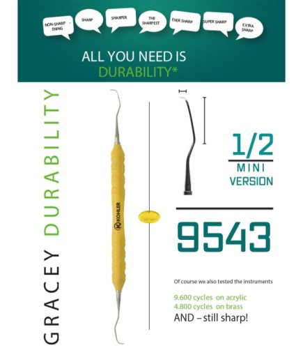 9543 Gracey Küret Mini Gracey Fig. 1/2