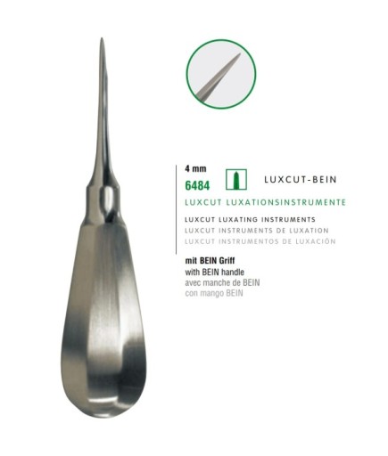 6484 Düz Lüxatör Elevatör LUXCUT 4Mm