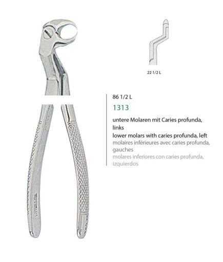 1313 Alt Kesici Davyesi Fig. No. 86 1/2