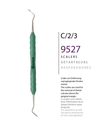 9527 Orak Skaler Küret Fig. C2/3