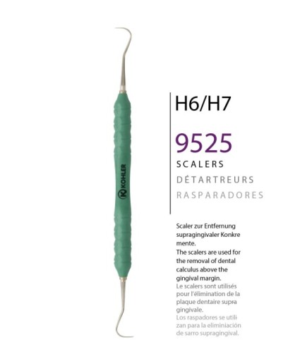 9525 Orak Skaler Küret Fig. H6/H7