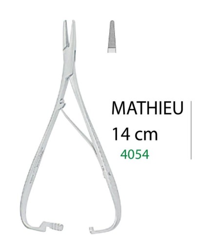 4054 Düz Avuç İçi Portegü Mathieu 14Cm