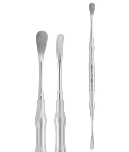 QRAS2H135 Doğrusal Oval/Oval Periost Elevatörü GOLDMAN-FOX 8Mm/4Mm 19,5Cm