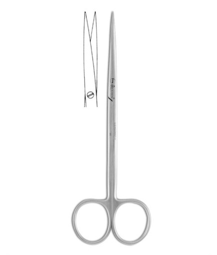 Queen+  Düz Cerrahi Makas Metzenbaum-Fino 14 5Cm - Q-32-462