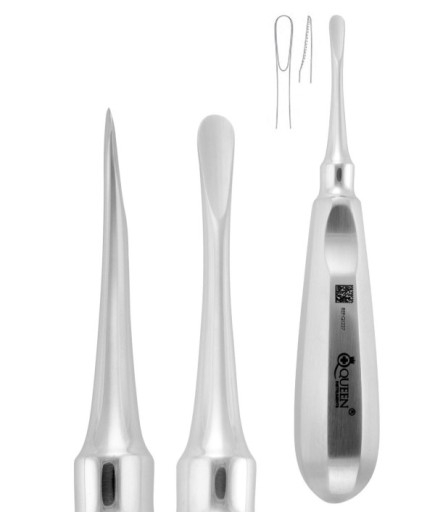 330-041-004 Düz Lüxatör Elevatör Lüxatör 5Mm 12,5Cm